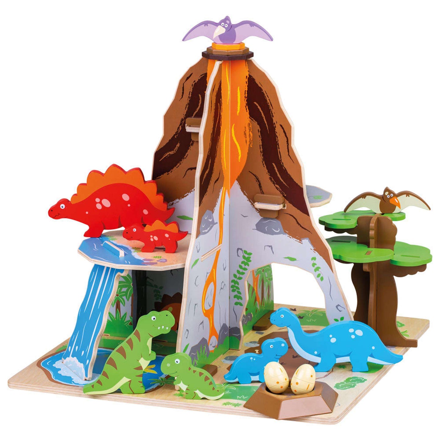 Dinosaur Island Toy Set - Toby Tiger