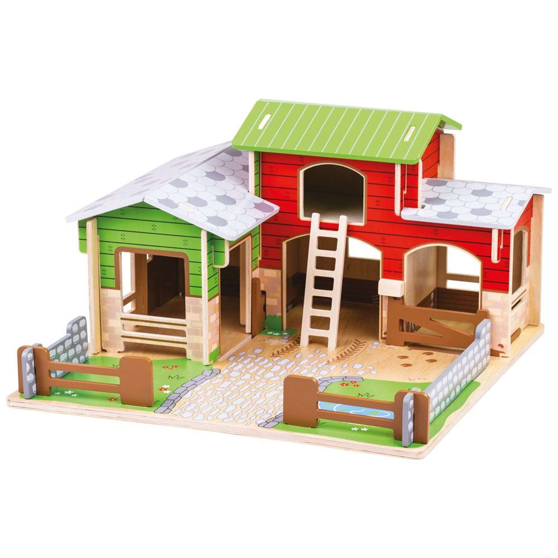 Cobblestone Farm Toy Playset - Toby Tiger