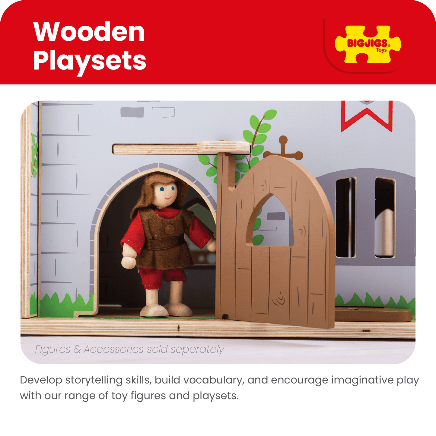 King George's Castle Toy Playset - Toby Tiger
