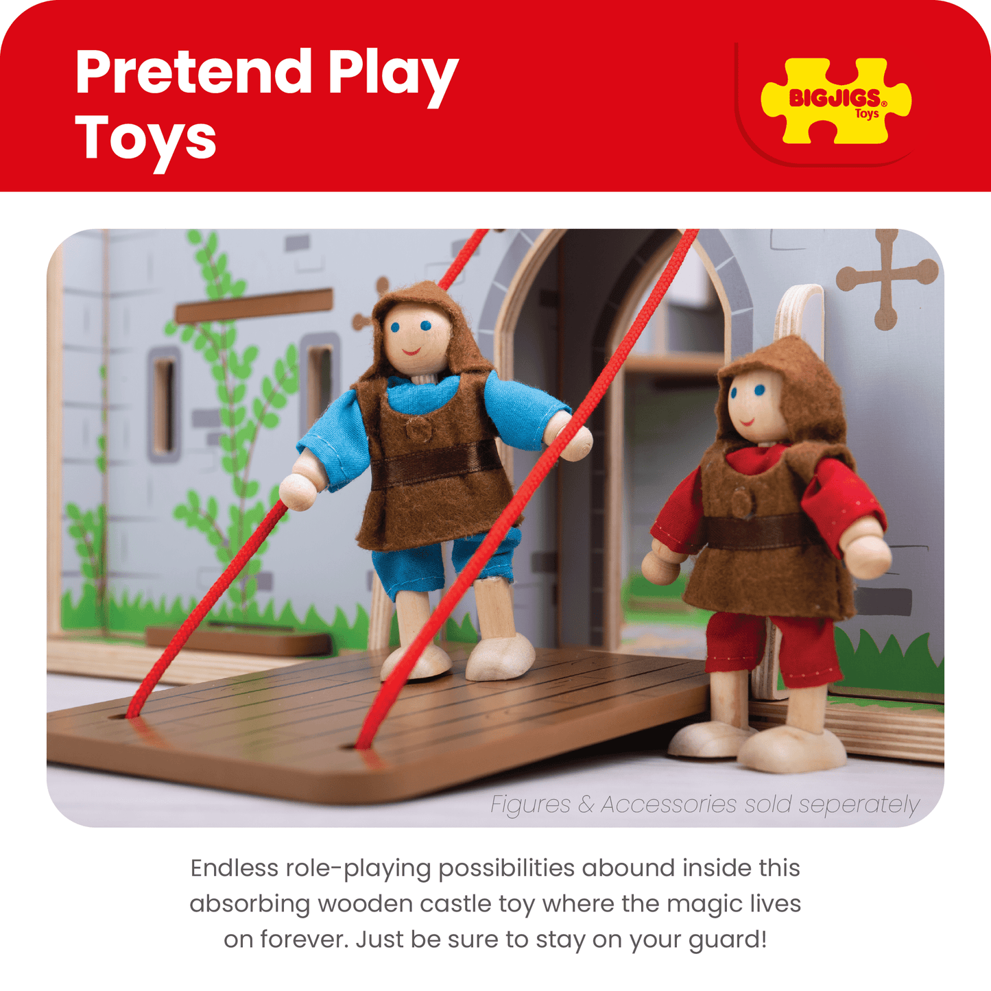 King George's Castle Toy Playset - Toby Tiger