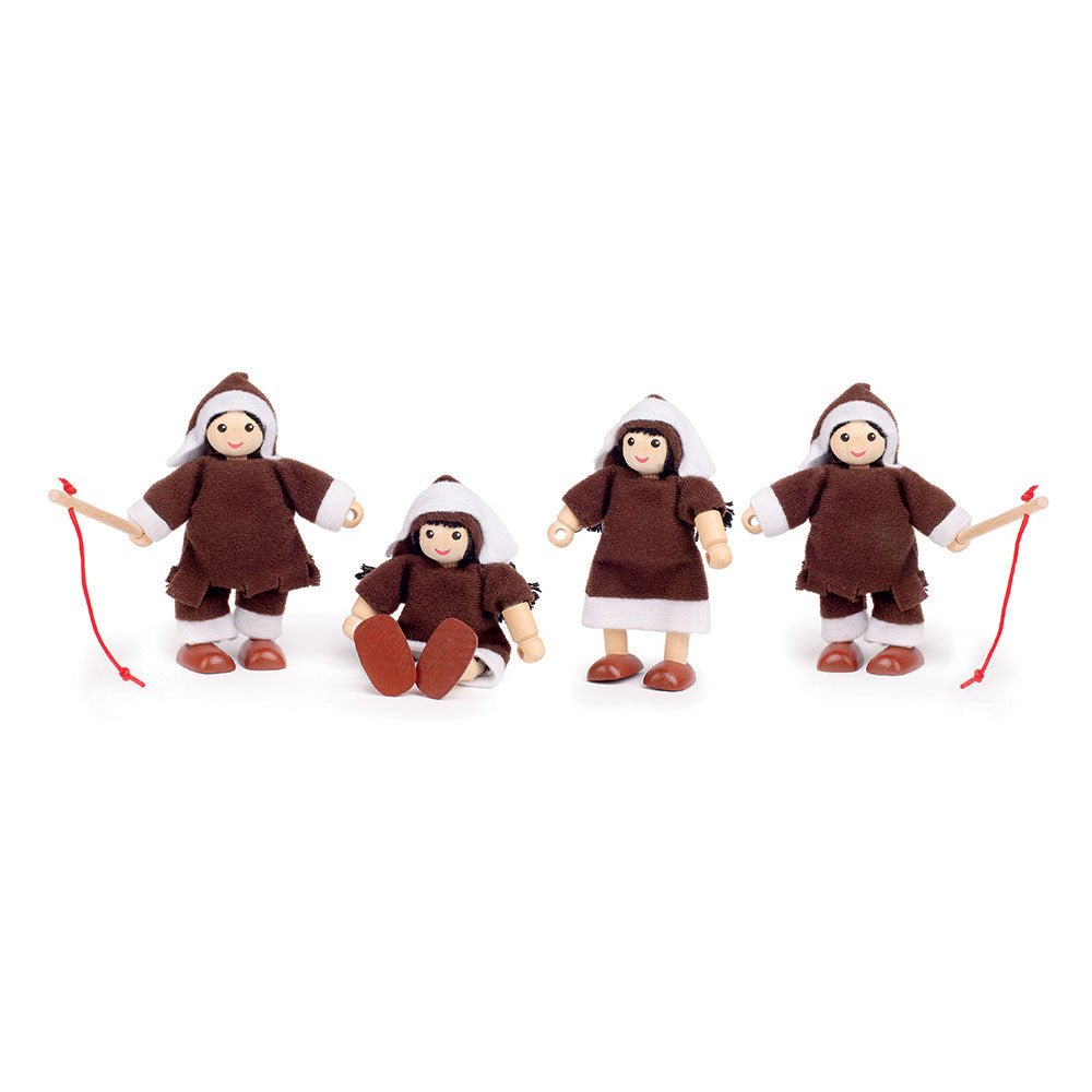 Inuit Figures (4 pack) - Toby Tiger