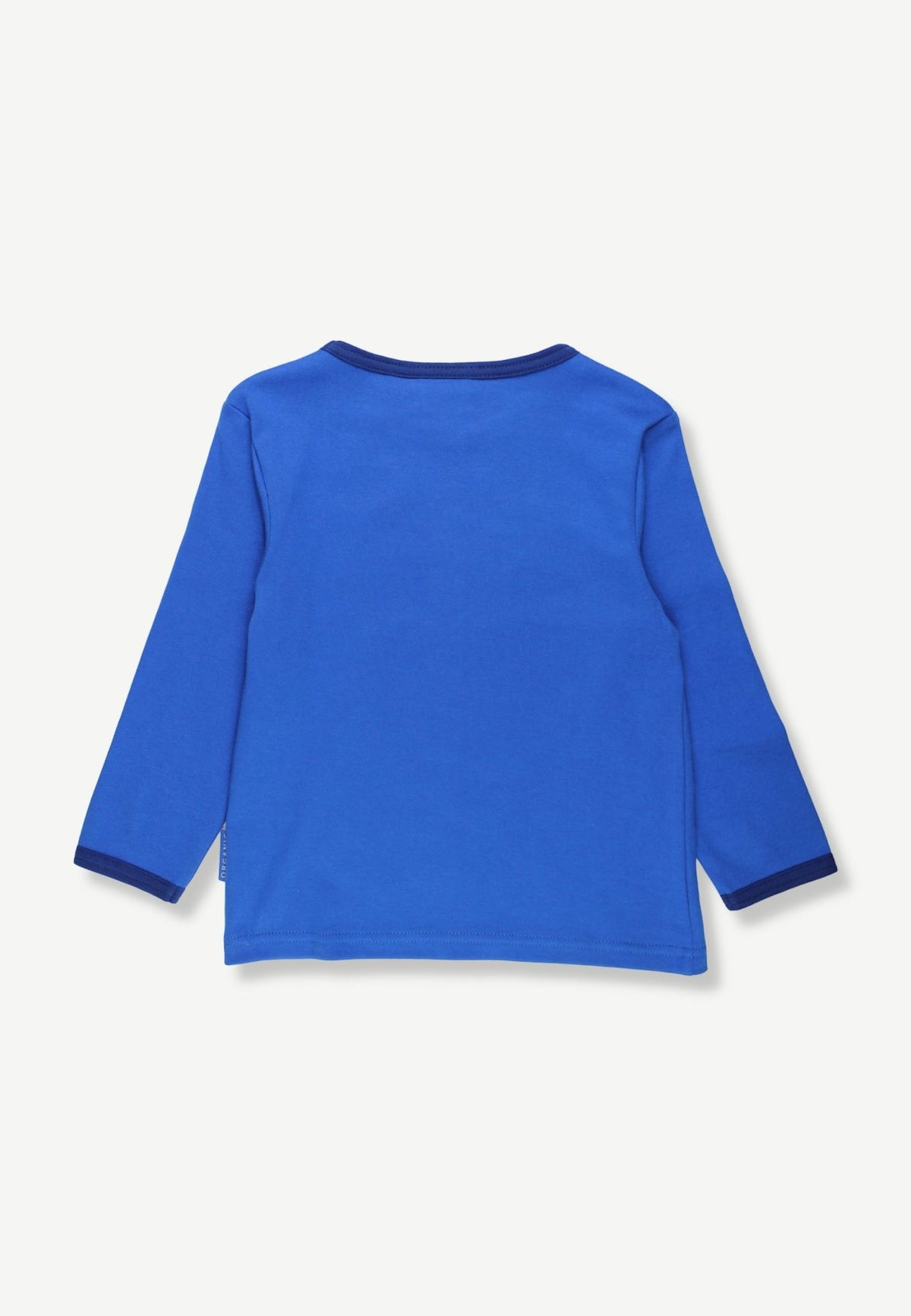 Organic Dog Applique Long-Sleeved T-Shirt - Toby Tiger UK