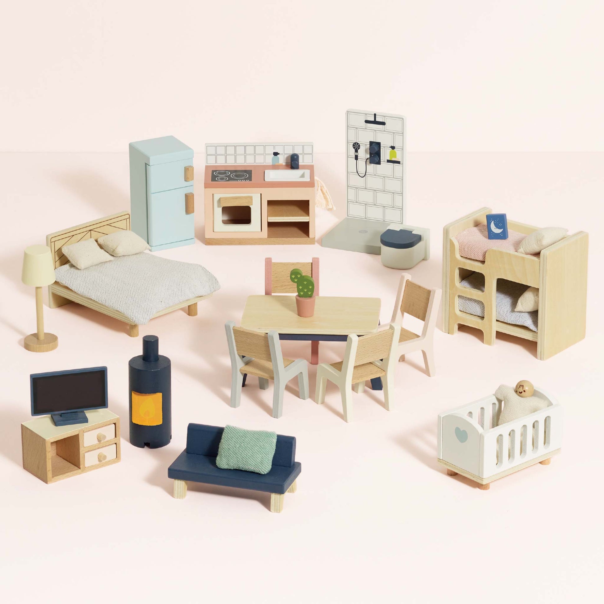 Complete Dolls House Furniture Set - Toby Tiger UK