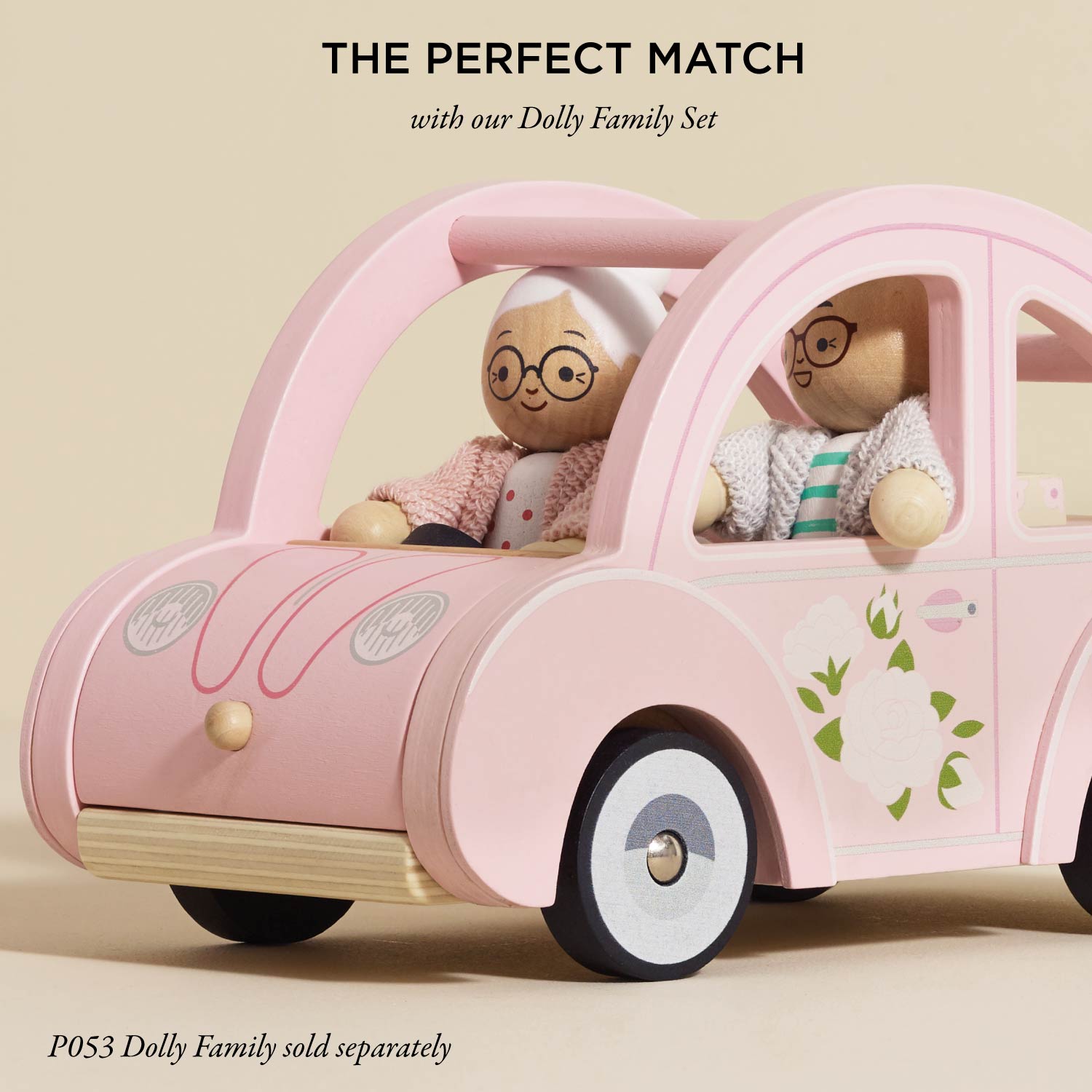 Sophie's Dolls House Toy Car - Toby Tiger UK