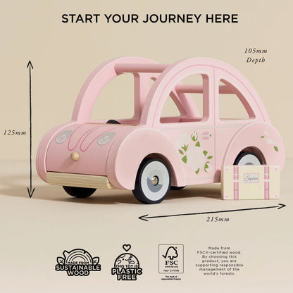 Sophie's Dolls House Toy Car - Toby Tiger UK
