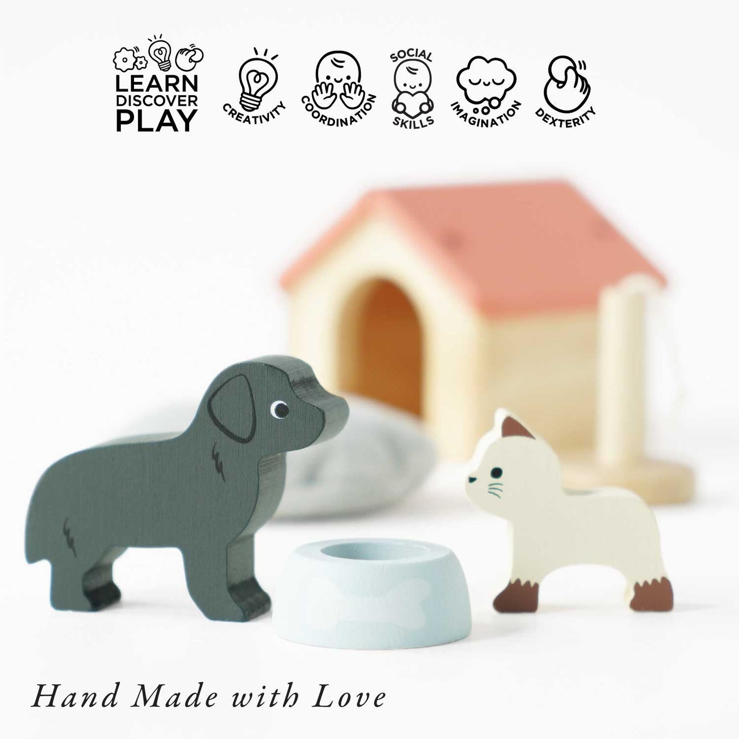 Dolls House Pet Set - Toby Tiger UK