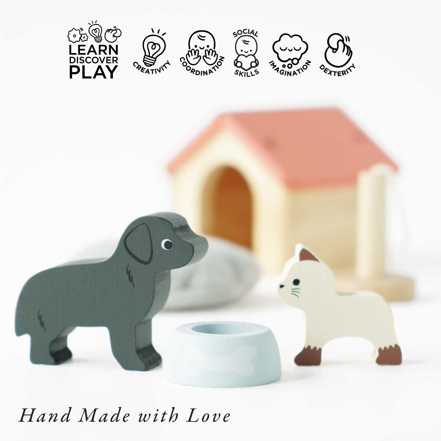 Dolls House Pet Set - Toby Tiger UK