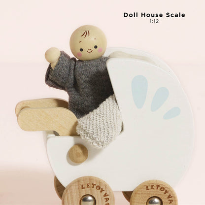 Dolls House Nursery & Baby Set - Toby Tiger UK