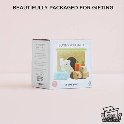 Bunny & Guinea Pet Animal Set - Toby Tiger UK