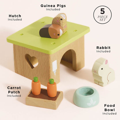 Bunny & Guinea Pet Animal Set - Toby Tiger UK