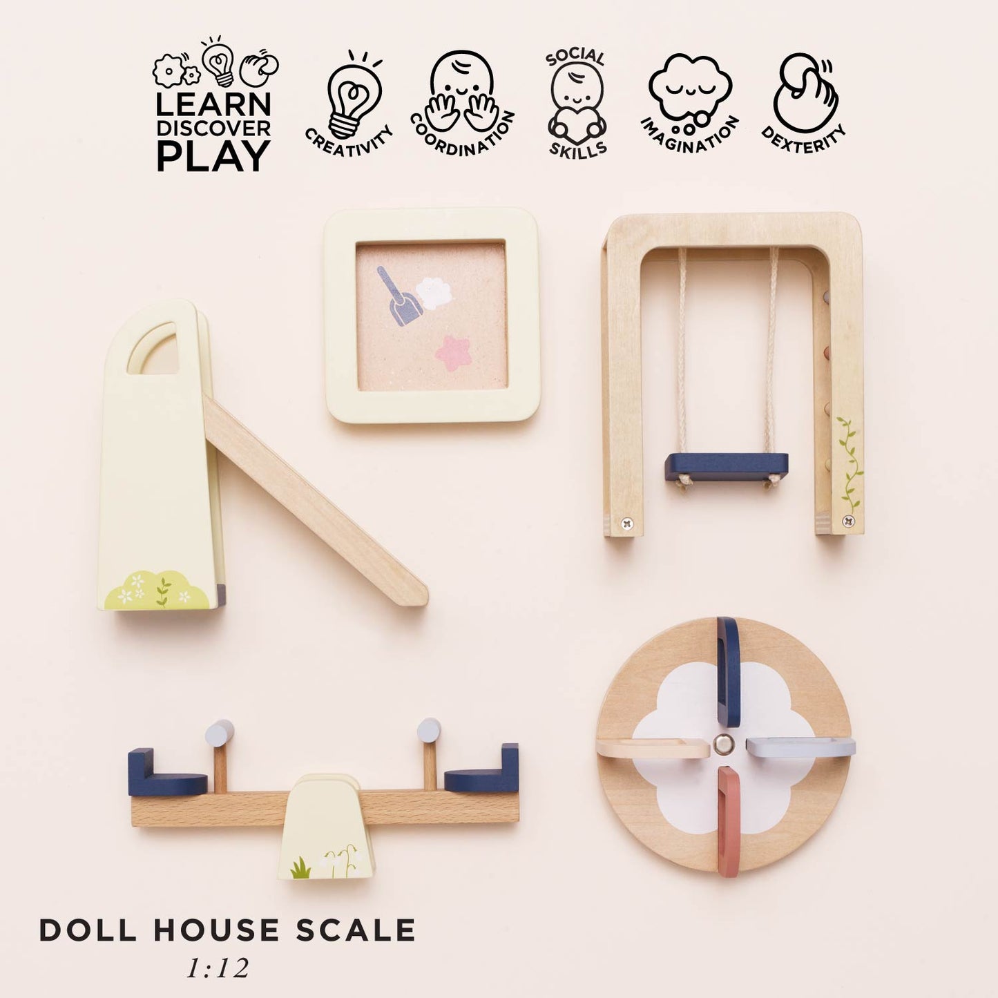 Dolls House Outdoor Play Furniture - Toby Tiger UK