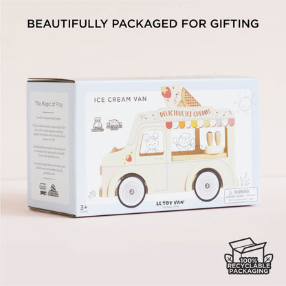Wooden Ice Cream Van - Toby Tiger UK