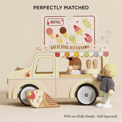 Wooden Ice Cream Van - Toby Tiger UK