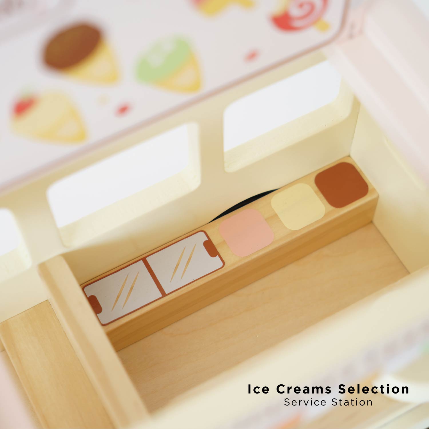Wooden Ice Cream Van - Toby Tiger UK
