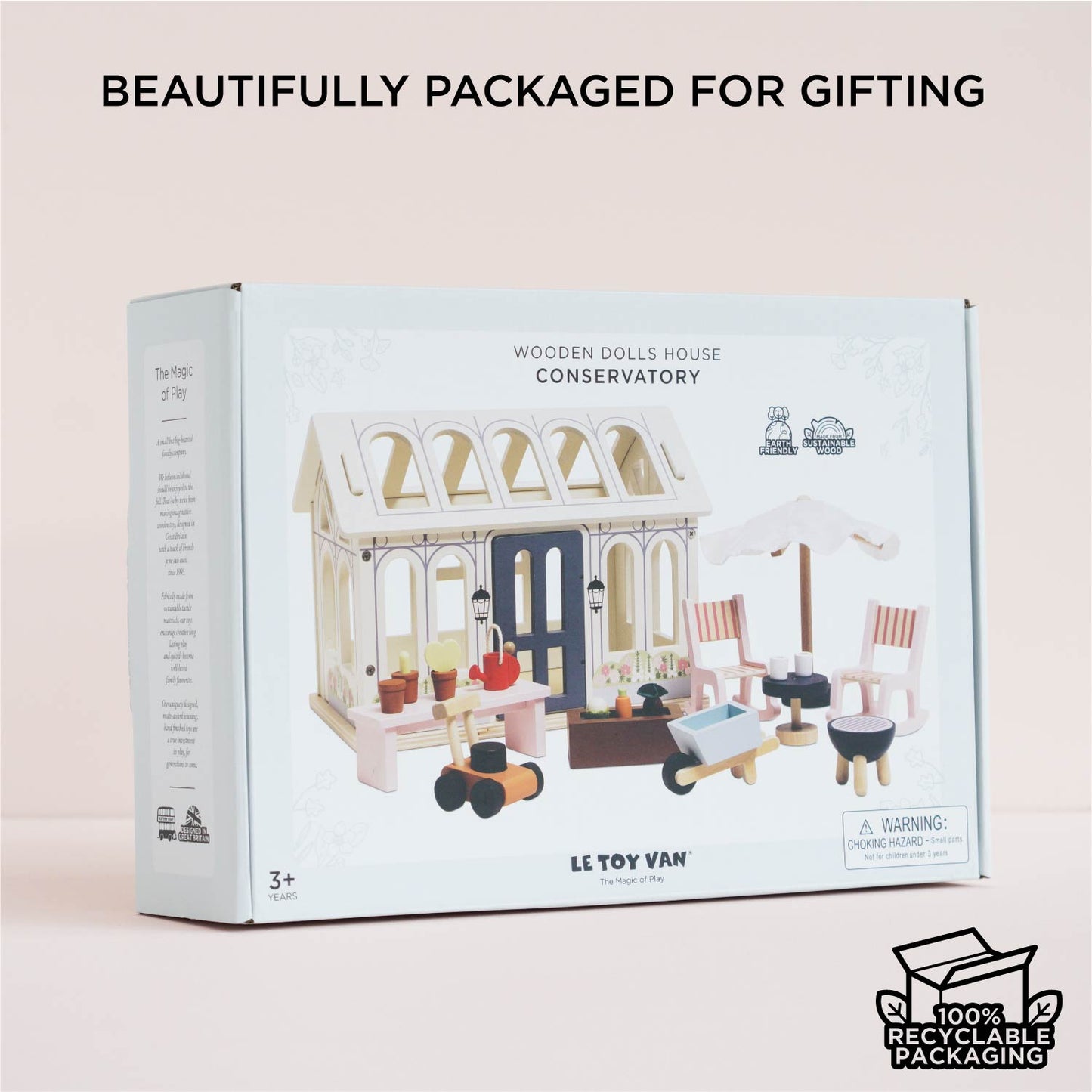 Dolls House Conservatory Playset - Toby Tiger