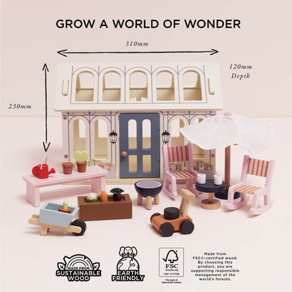 Dolls House Conservatory Playset - Toby Tiger