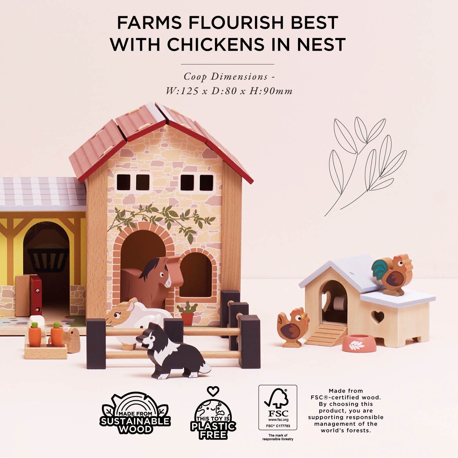 Chicken Coop Playset - Toby Tiger UK