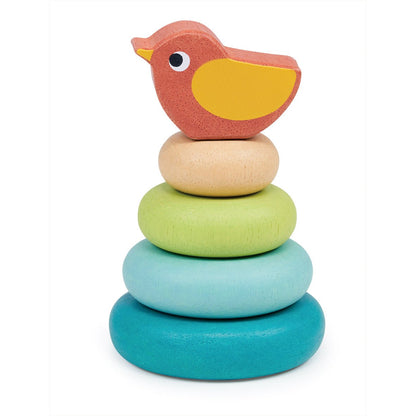 Stacking Tree With Bird - Toby Tiger
