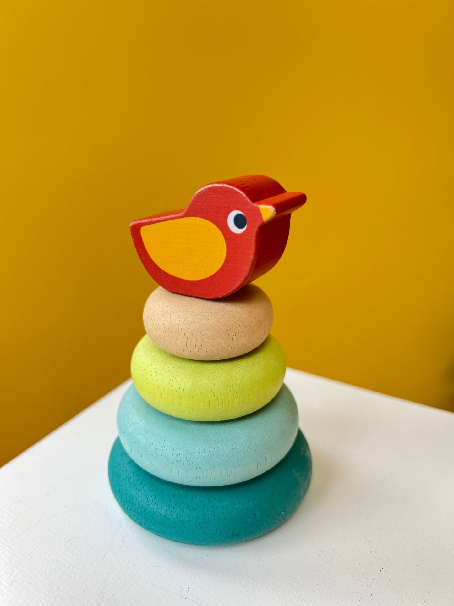 Stacking Tree With Bird - Toby Tiger