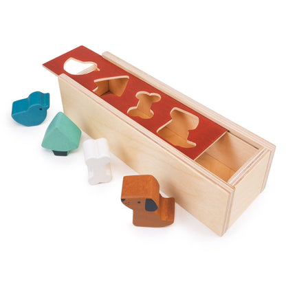 Pet Shape Sorting Box - Toby Tiger