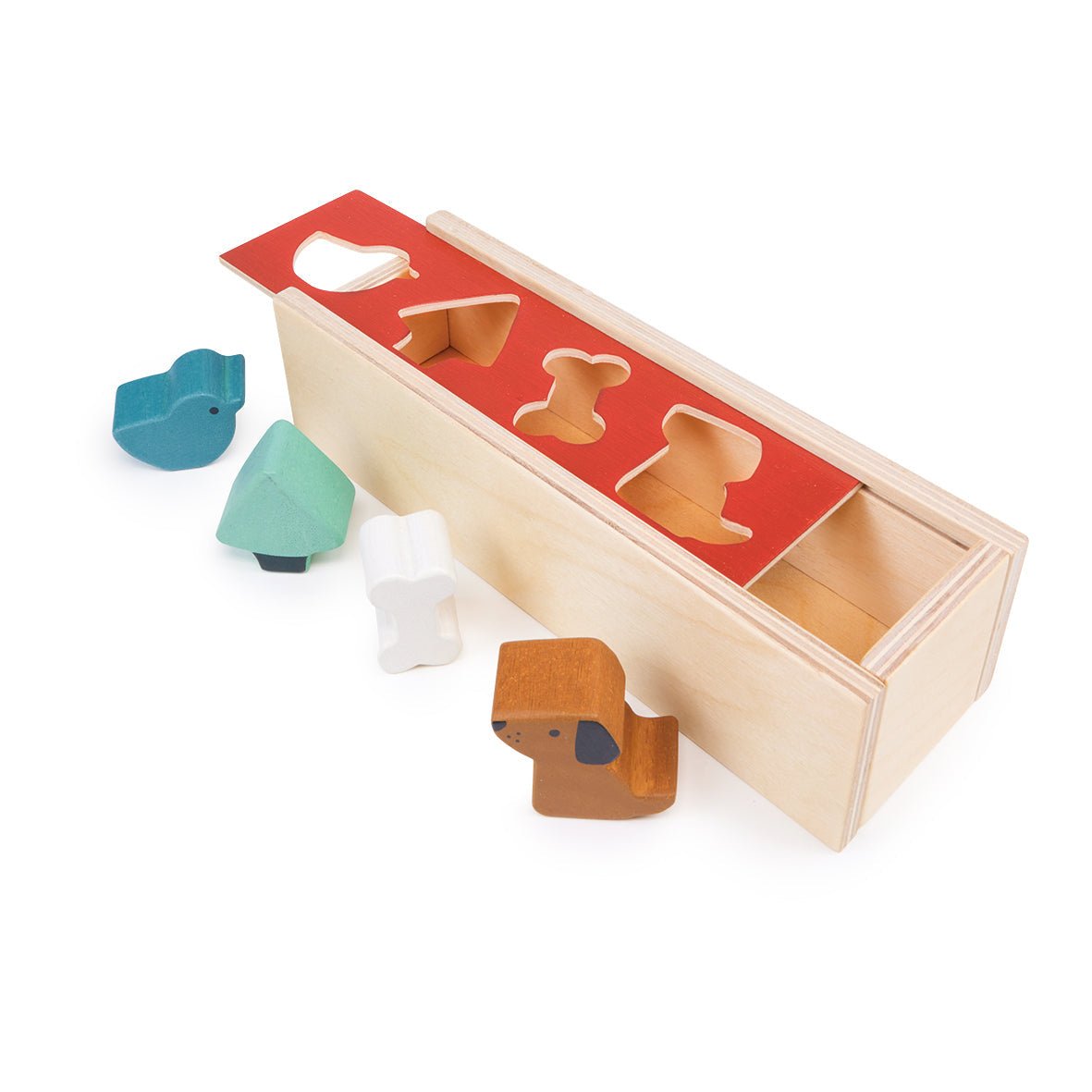 Pet Shape Sorting Box - Toby Tiger
