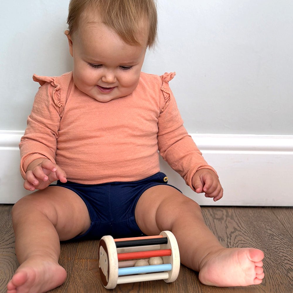 Rolling Kitten Rattle - Toby Tiger