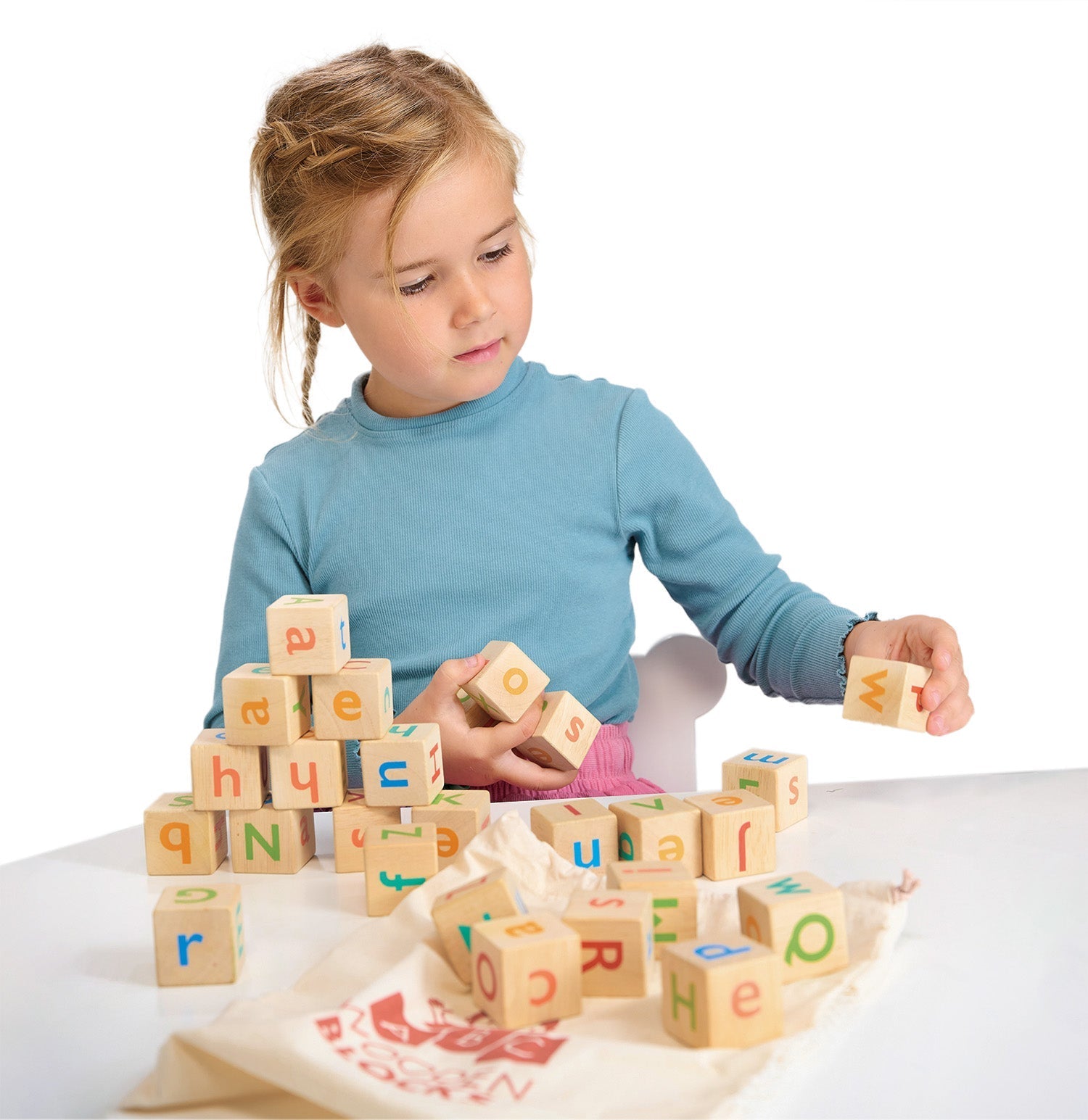 Alphabet Spelling Blocks - Toby Tiger