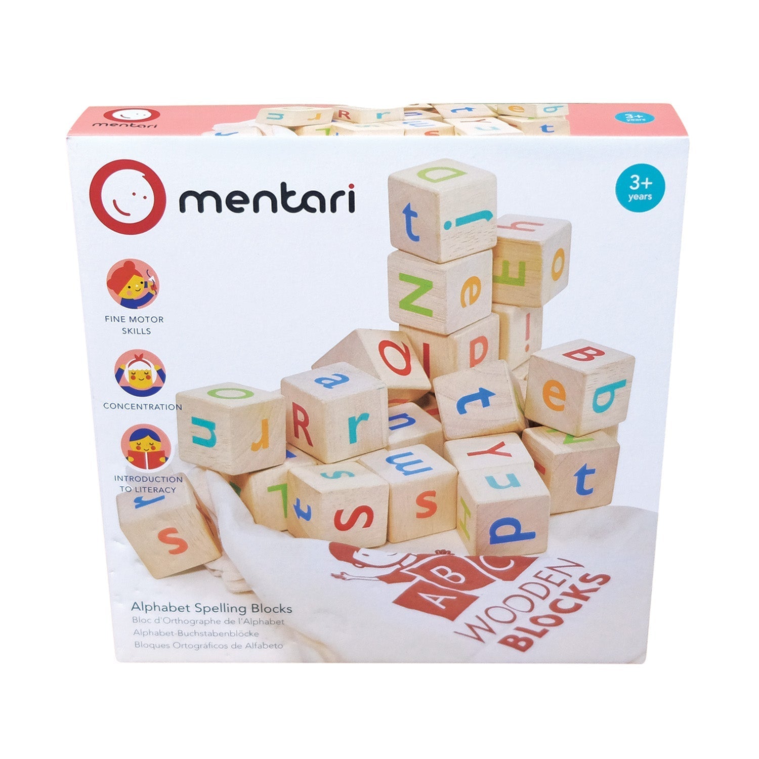 Alphabet Spelling Blocks - Toby Tiger