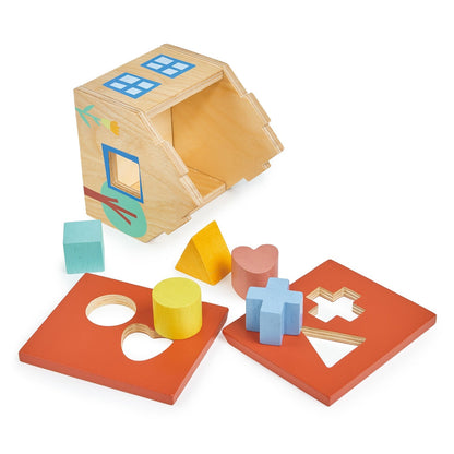 Shape Sorter House - Toby Tiger