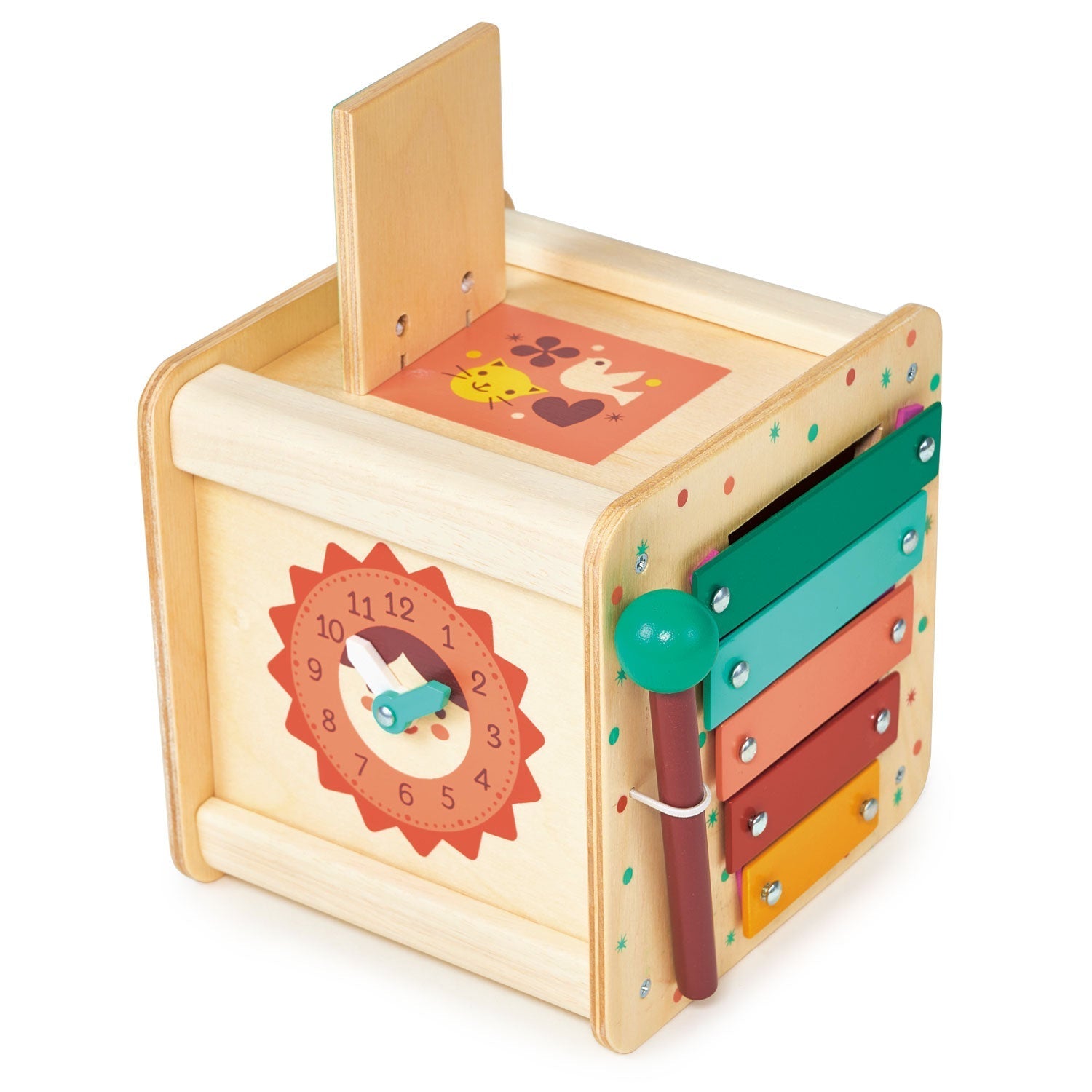 Toddler Avctivity Cube - Toby Tiger