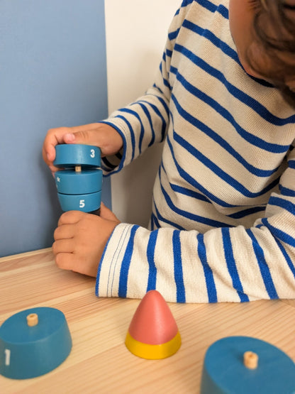 Stacking and Counting Rocket - Toby Tiger UK