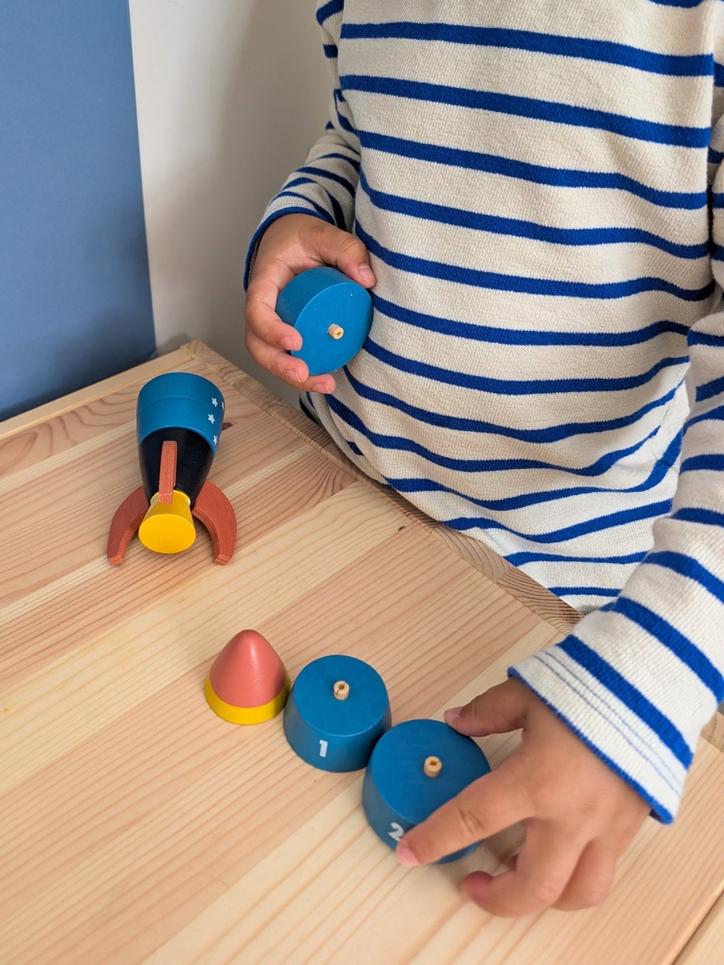 Stacking and Counting Rocket - Toby Tiger UK