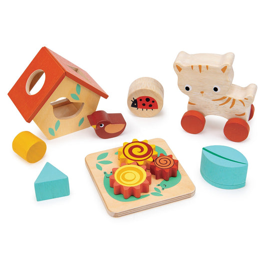 12 Months Garden Playtime Set - Toby Tiger