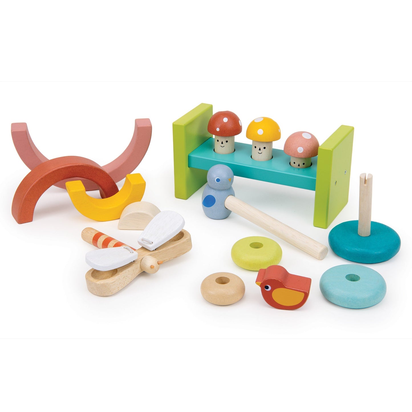 18 Months Garden Playtime Set - Toby Tiger