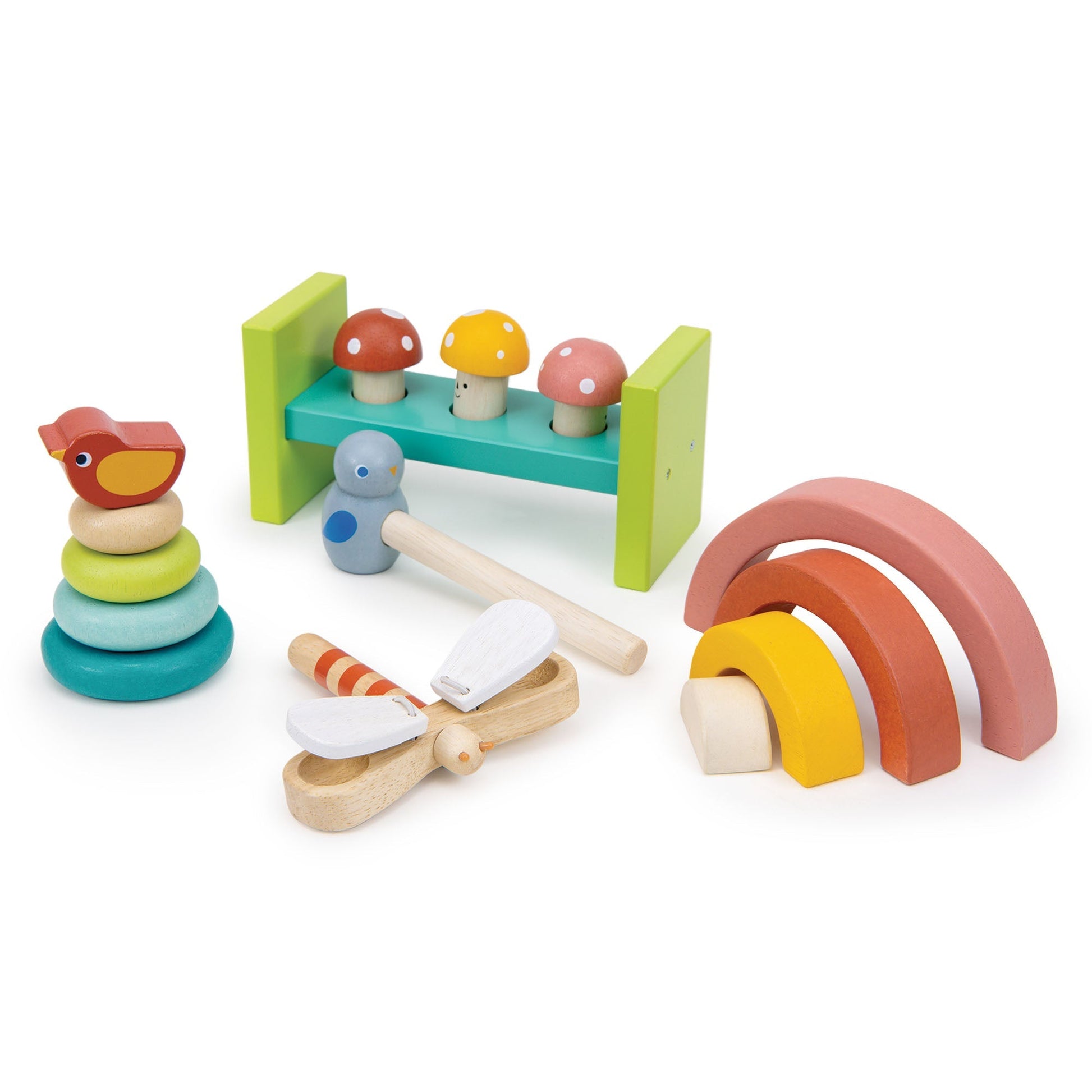 18 Months Garden Playtime Set - Toby Tiger