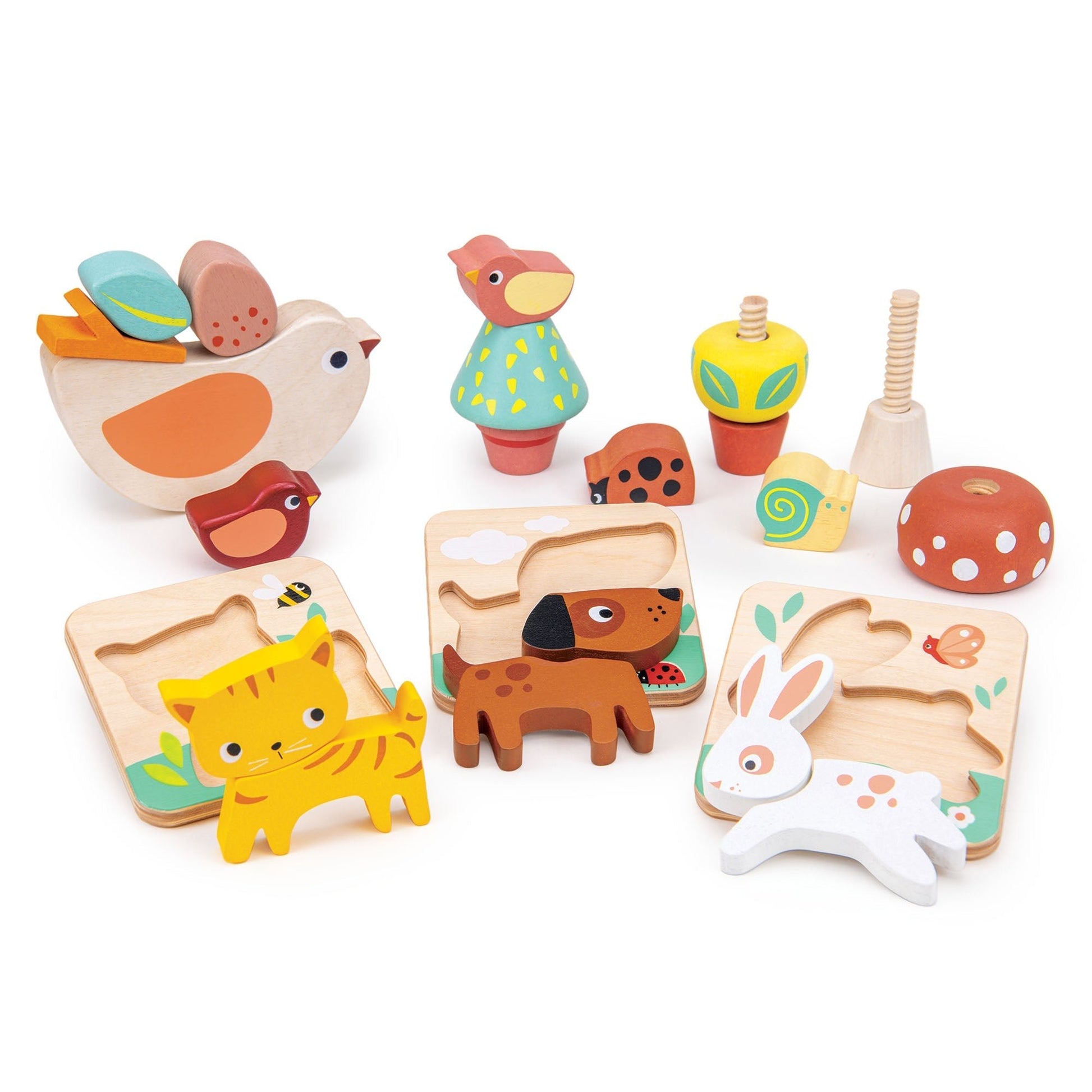 24 Months Garden Playtime Set - Toby Tiger