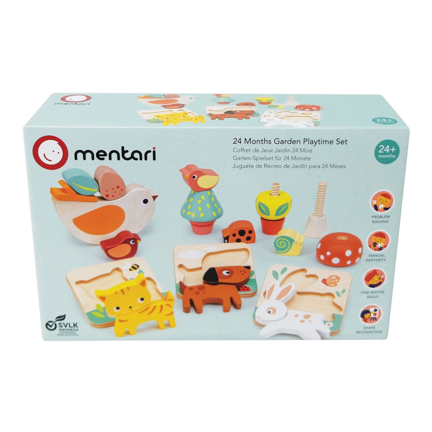 24 Months Garden Playtime Set - Toby Tiger