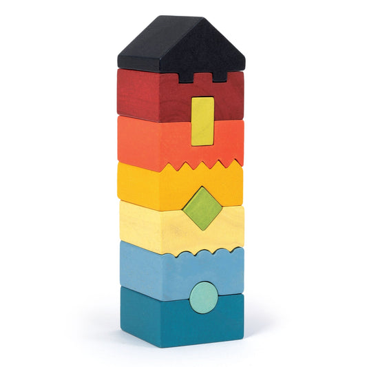 Colourful Stacking Tower - Toby Tiger
