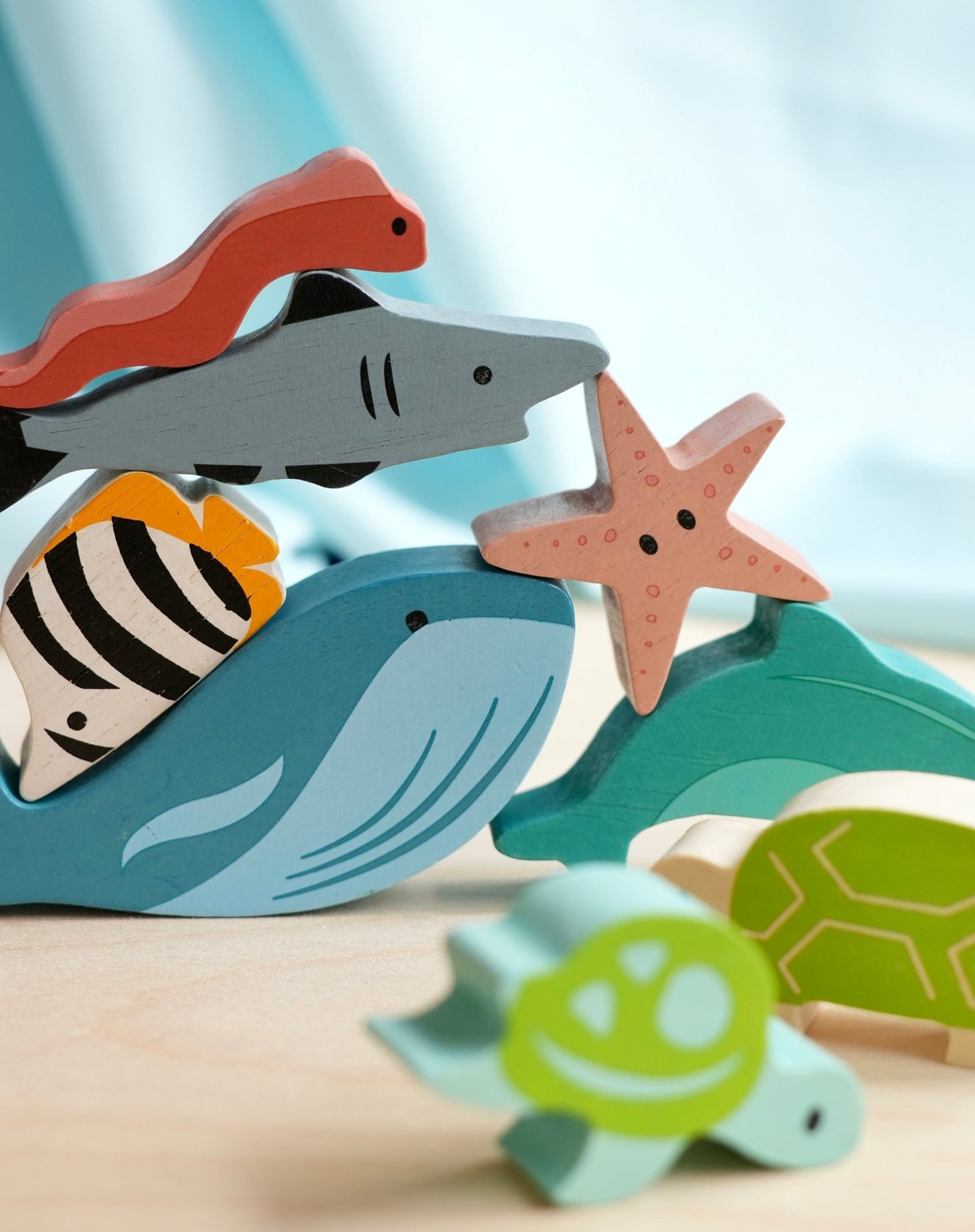 Happy Stacking Ocean - Toby Tiger