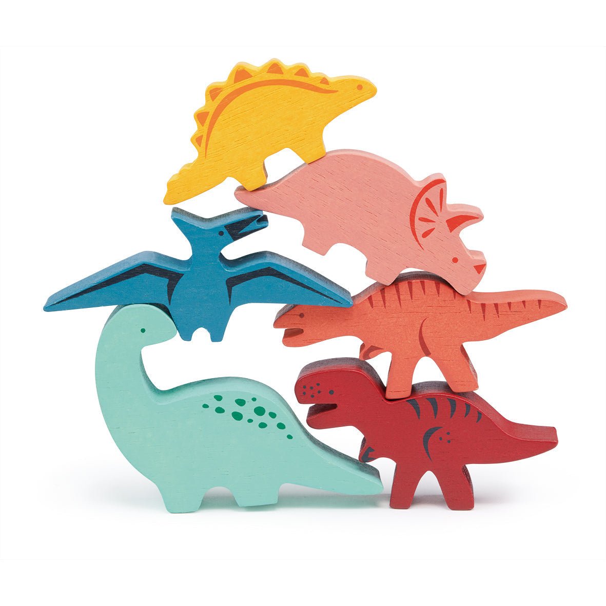 Happy Stacking Dinosaurs - Toby Tiger