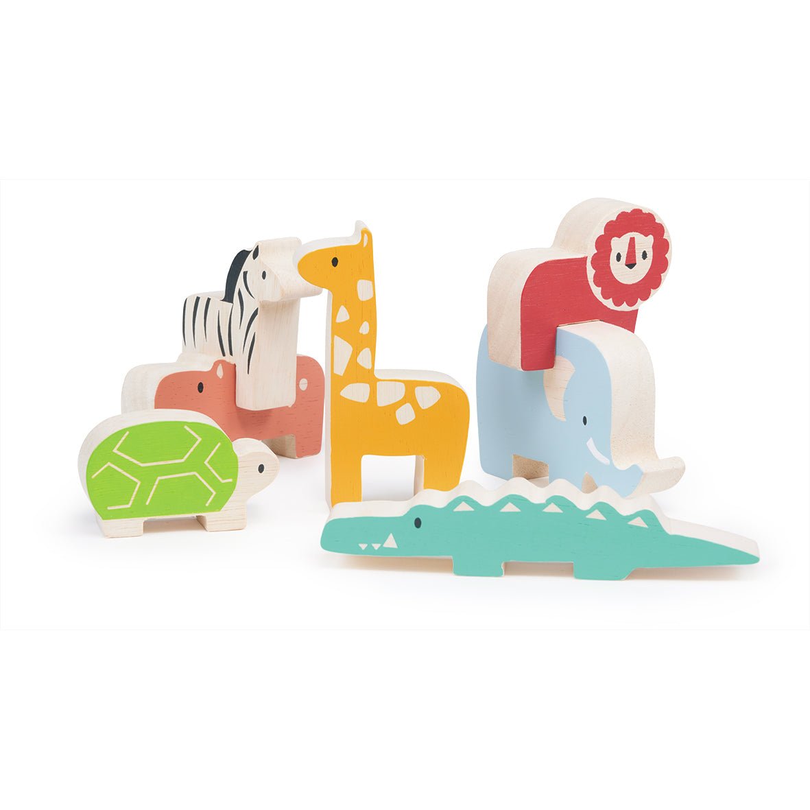 Happy Stacking Safari - Toby Tiger