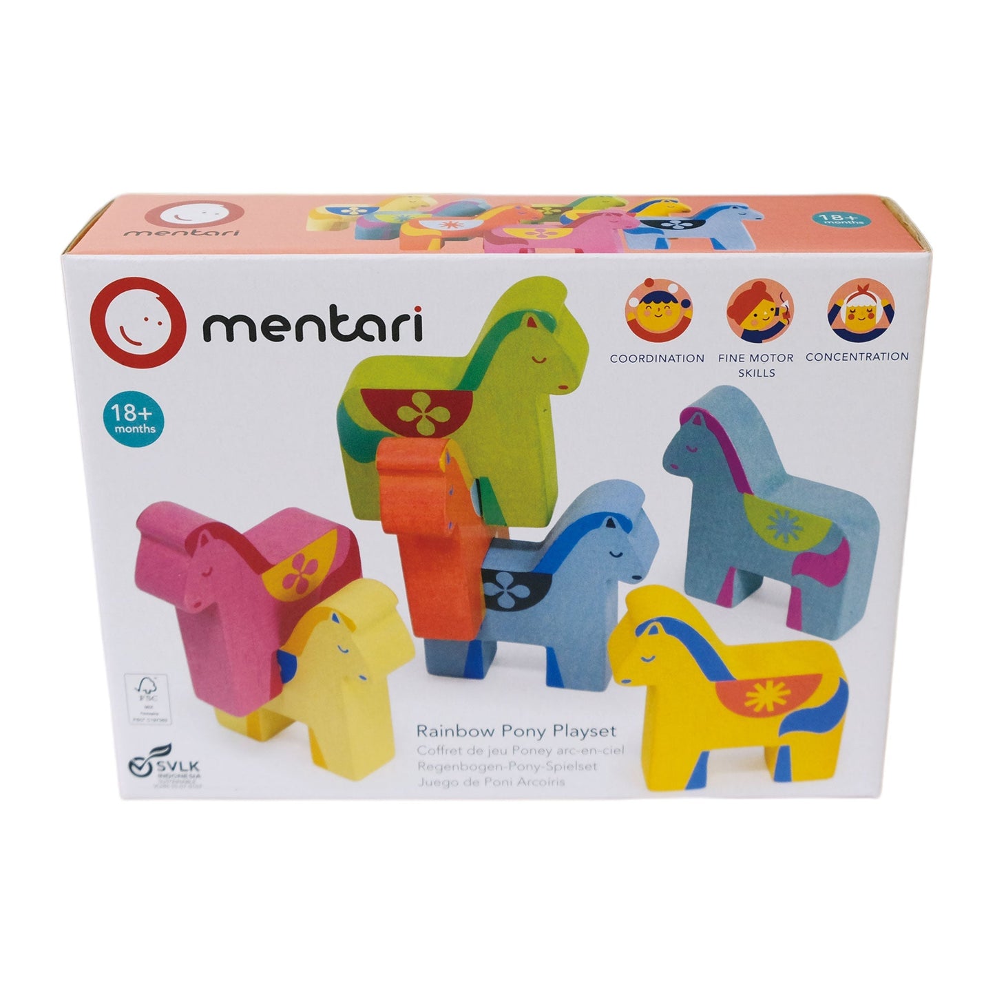 Rainbow Pony Playset - Toby Tiger