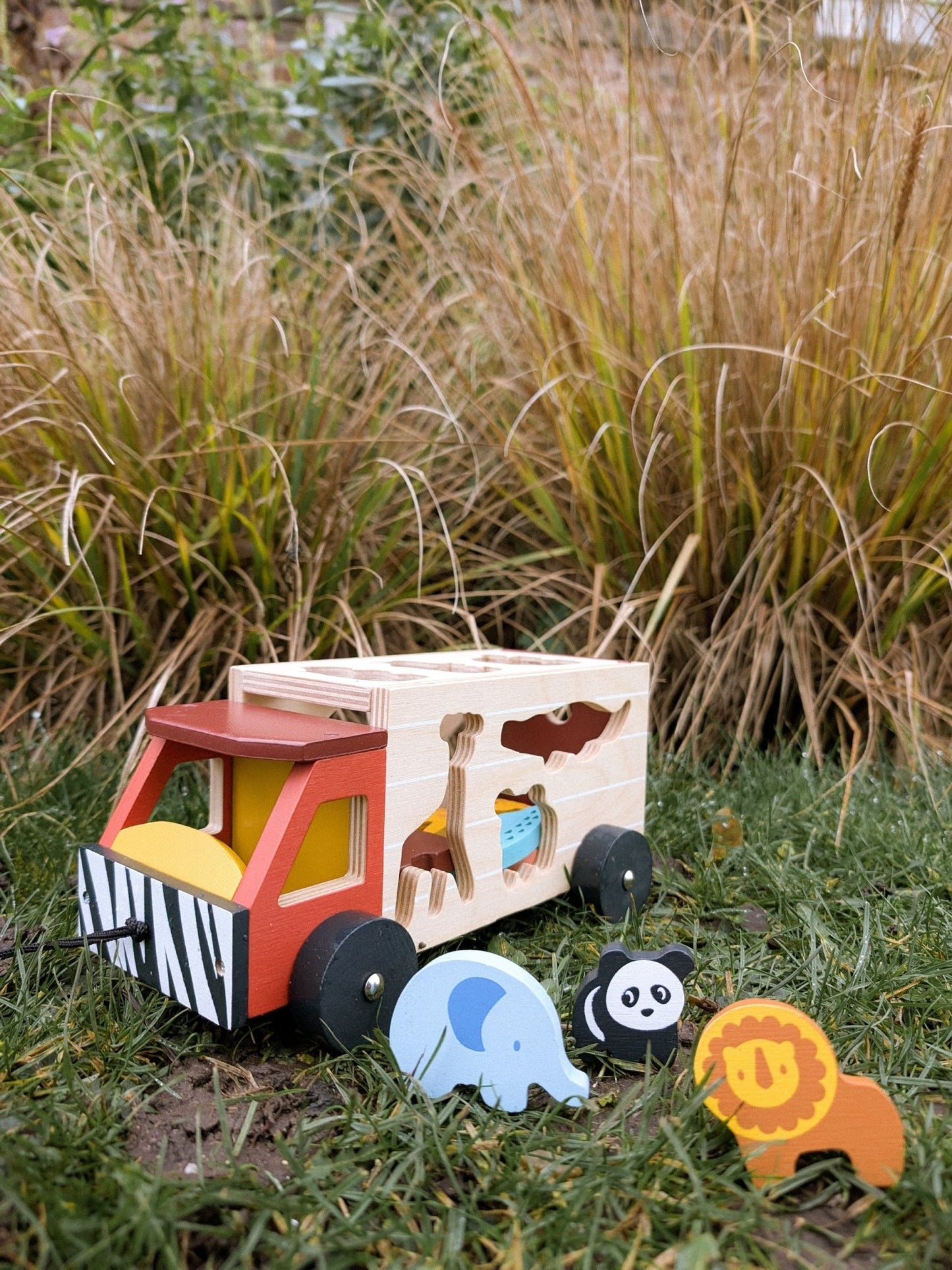 Shape Sorting Safari Truck - Toby Tiger