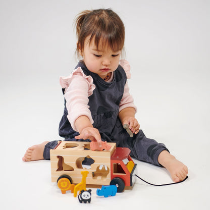 Shape Sorting Safari Truck - Toby Tiger