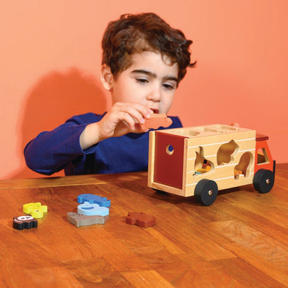 Shape Sorting Safari Truck - Toby Tiger
