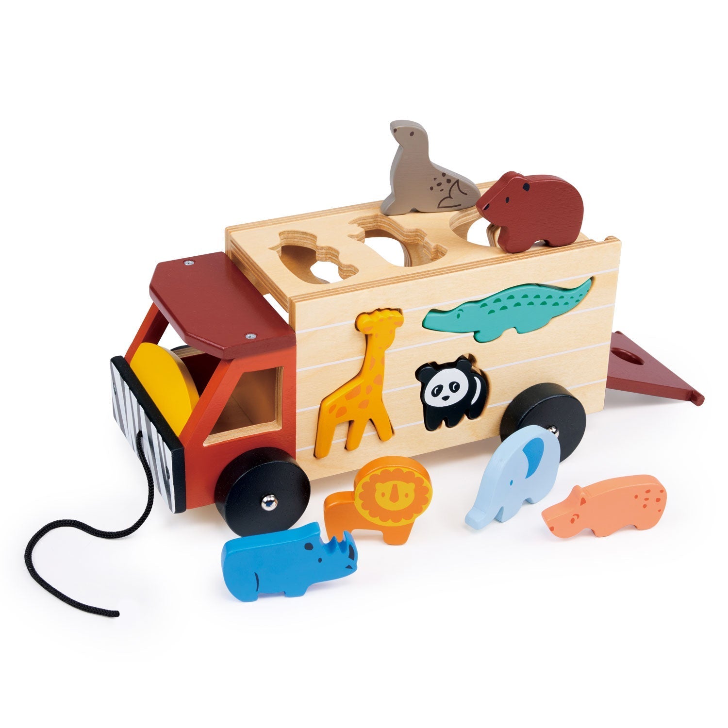 Shape Sorting Safari Truck - Toby Tiger