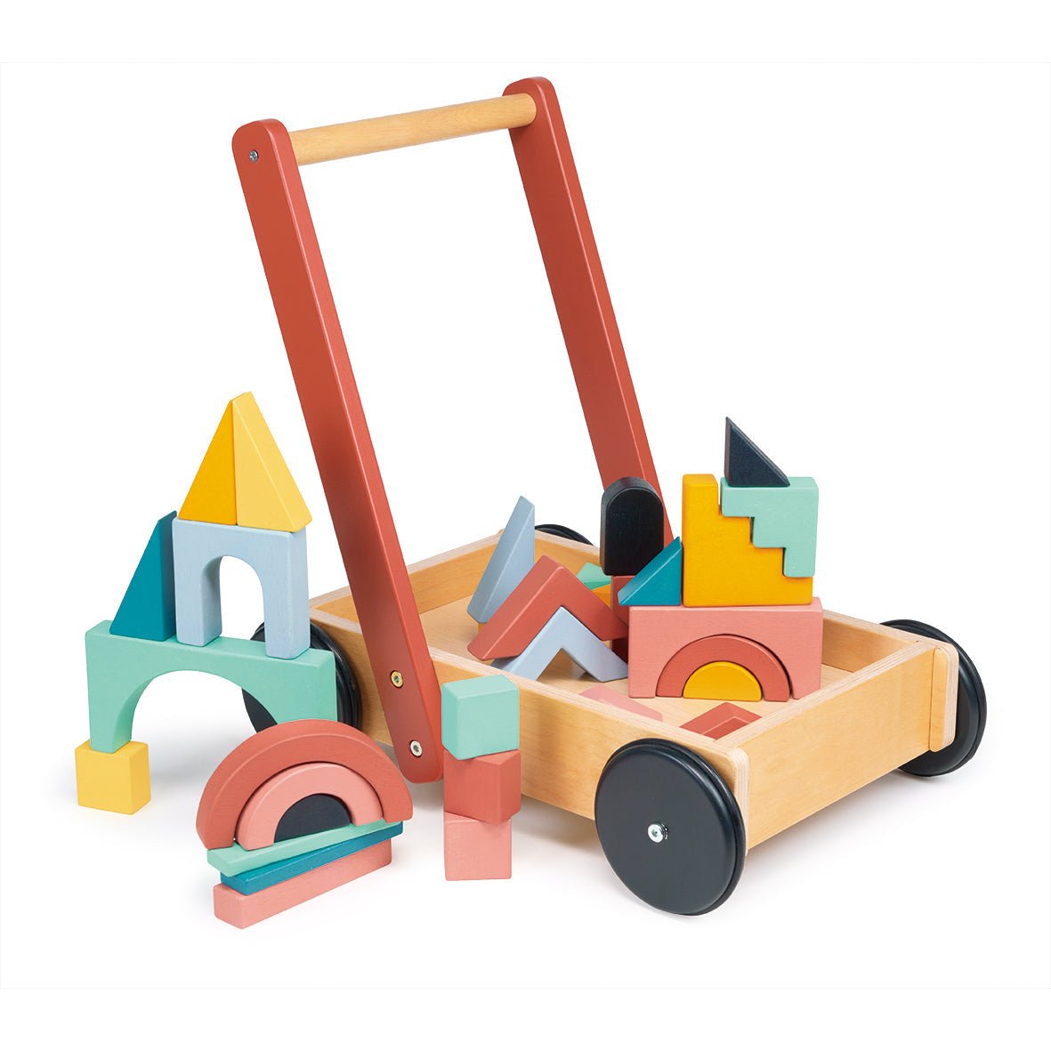 Bambino Block Trolley - Toby Tiger