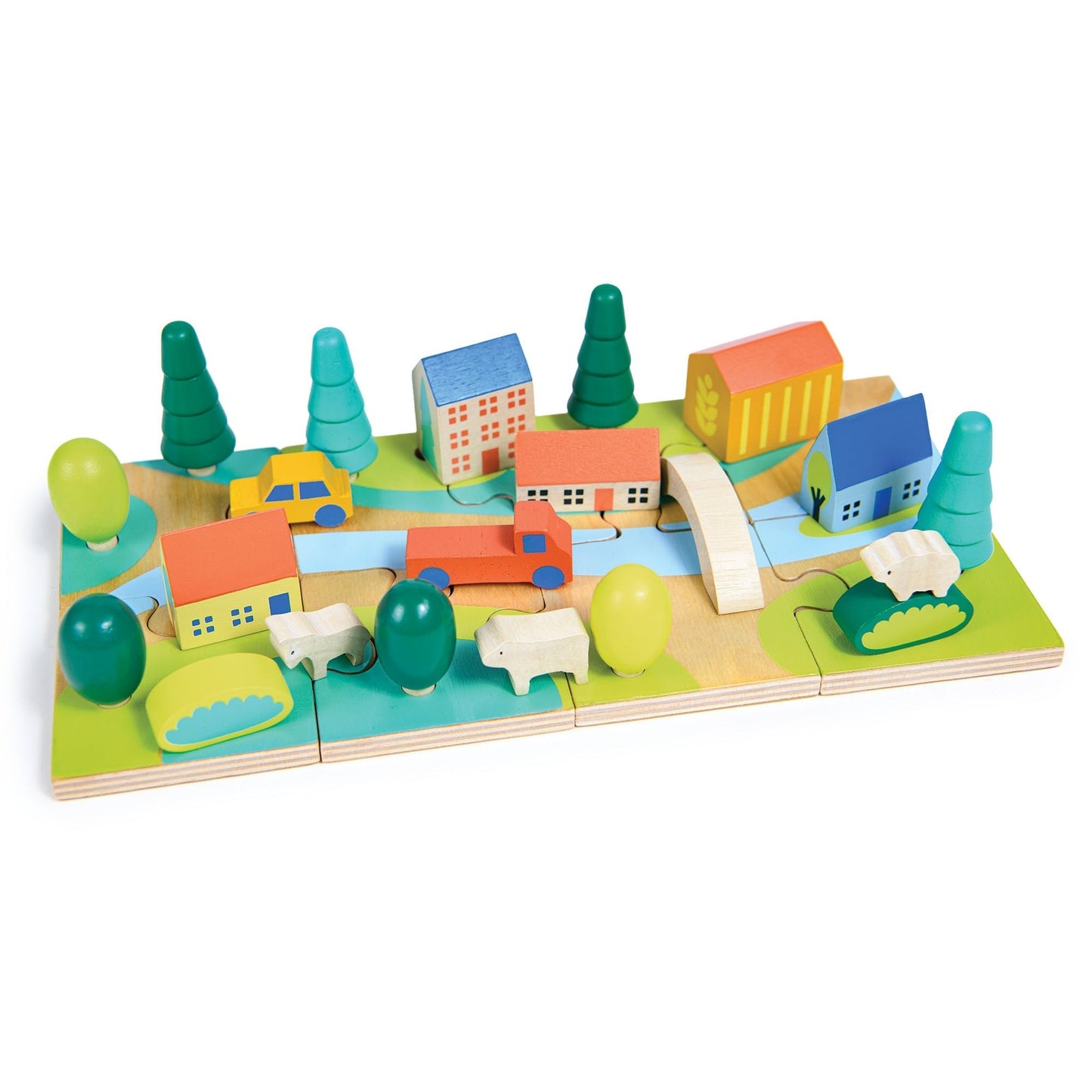 Tiny Town Jigsaw - Toby Tiger