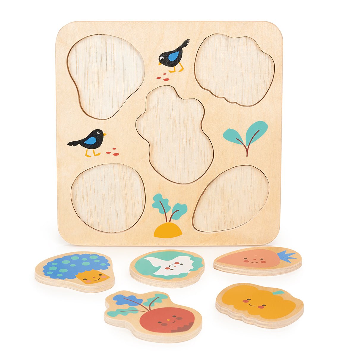 Vegetable Puzzle - Toby Tiger