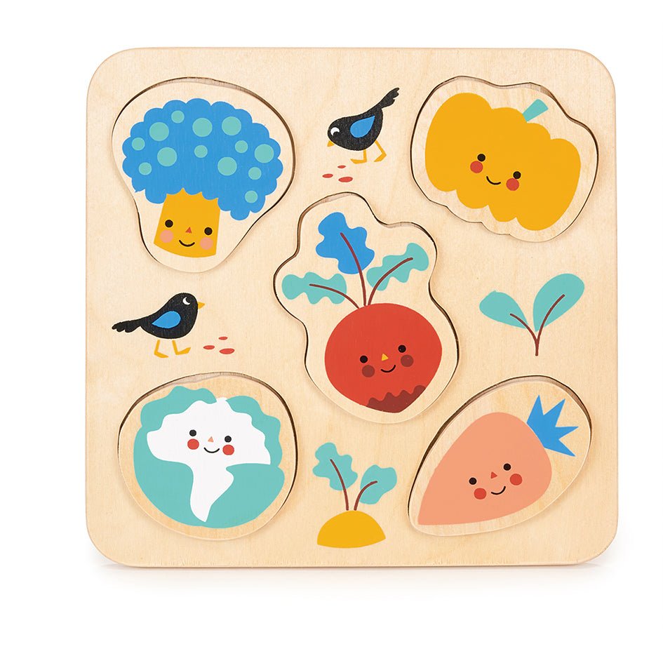 Vegetable Puzzle - Toby Tiger